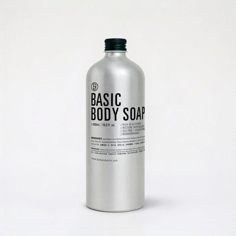 Basic Body Soap 500ml Refill Size | Bathe to Basics | Made in Hong Kong