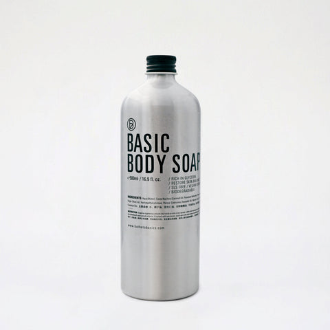 Basic Body Soap 500ml Refill Size | Bathe to Basics | Made in Hong Kong
